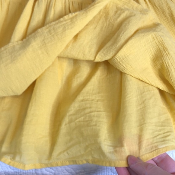 Universal Threads Smocked Waist Sleeveless Mustard Bright Sundress Dress Size S - Picture 8 of 10